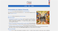 Desktop Screenshot of pole-juridique.fr